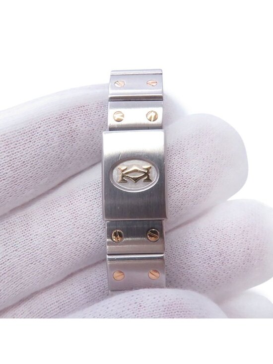 Cartier Santos Galbe SM Watch Quartz Ivory Dial